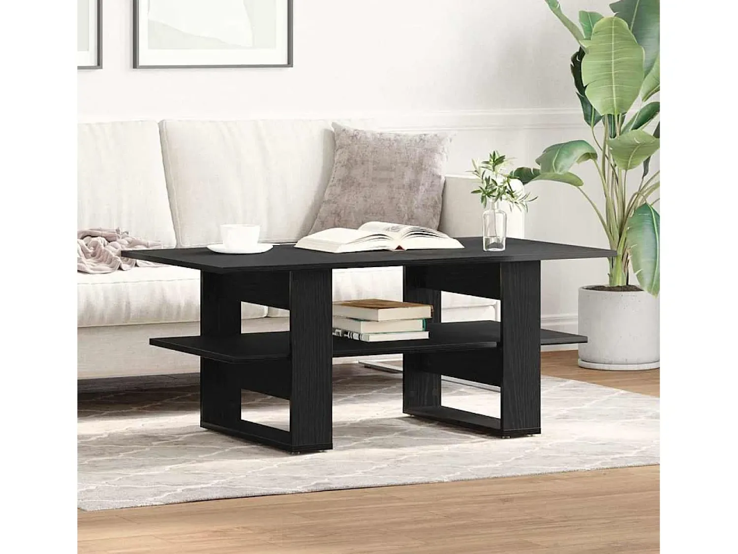 Mesa de centro | Mesa de apoio Carvalho 102x55x42 cm^ Mesa De Centro