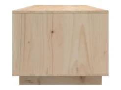 Mesa De Centro| Mesa de centro | Mesa de apoio | Mesa de café 110x50x40 cm pinho maciço Castanho