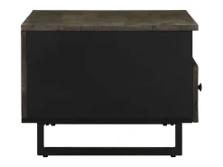 Mesa de centro | Mesa de apoio 80x54x40 cm madeira de mangueira maciça^ Mesa De Centro