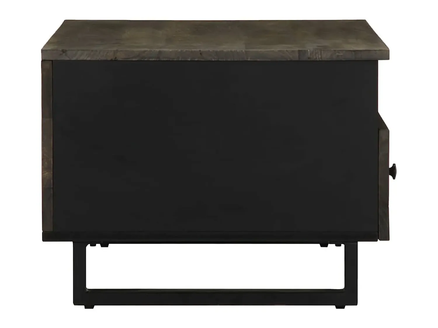 Mesa de centro | Mesa de apoio 80x54x40 cm madeira de mangueira maciça^ Mesa De Centro