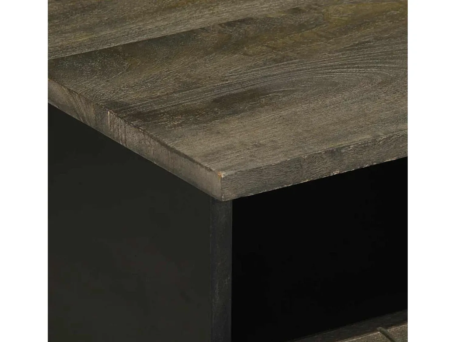 Mesa de centro | Mesa de apoio 80x54x40 cm madeira de mangueira maciça^ Mesa De Centro