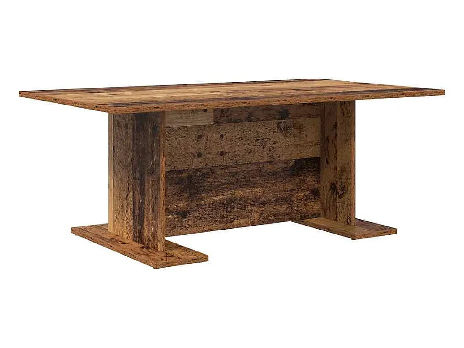Mesa De Centro* Mesa de centro | Mesa de apoio Madeira antiga 103.5x60x40 cm Castanho