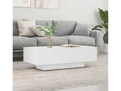 Mesa de centro | Mesa de apoio 100x49.5x31 cm derivados de madeira^ Mesa De Centro