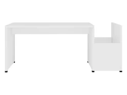 Mesa de centro | Mesa de apoio 90x45x35 cm derivados de madeira^ Mesa De Centro