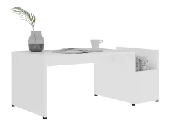Mesa de centro | Mesa de apoio 90x45x35 cm derivados de madeira^ Mesa De Centro
