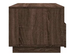 Sale Mesa de centro | Mesa de apoio com luzes LED 90x49x40 cm carvalho Castanho