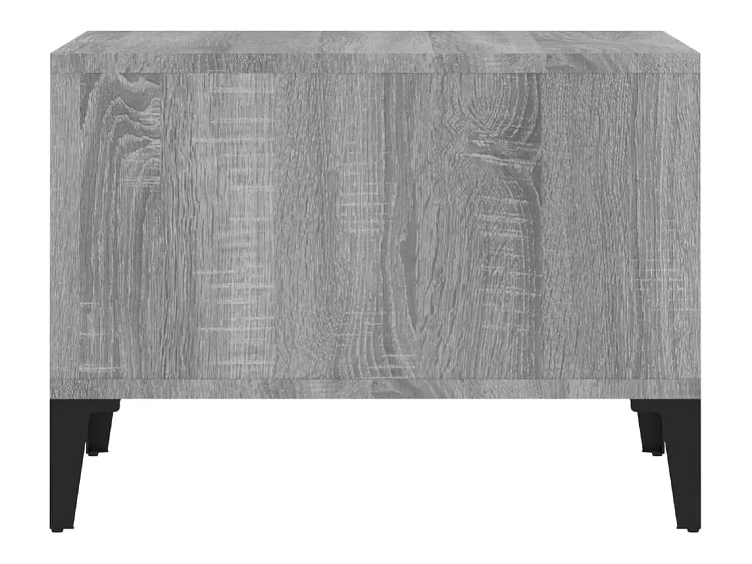 Discount Mesa de centro | Mesa de apoio 60x50x36.5 cm derivados de madeira cinza sonoma Cinzento