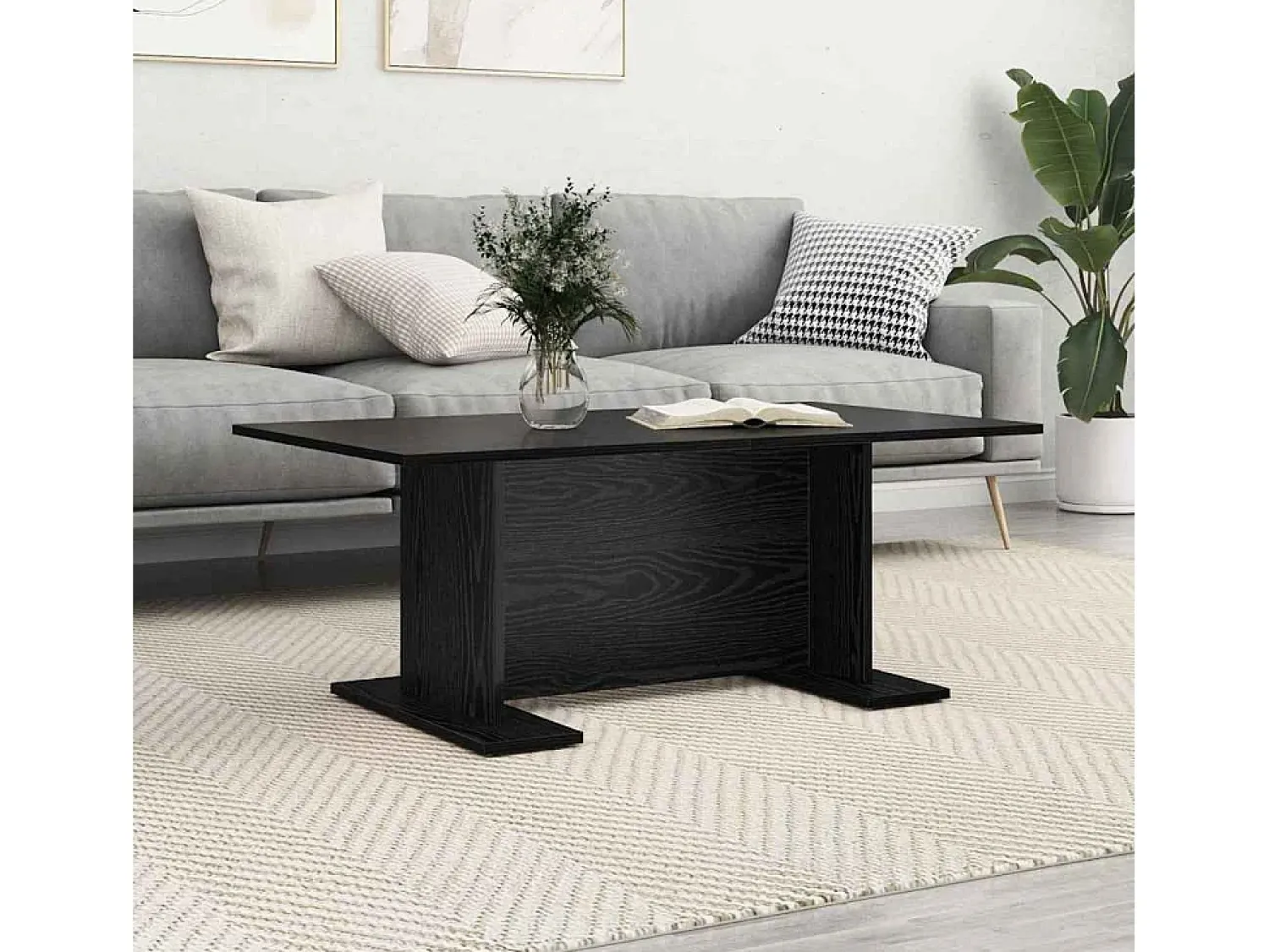 Mesa de centro | Mesa de apoio Carvalho 103.5x60x40 cm^ Mesa De Centro