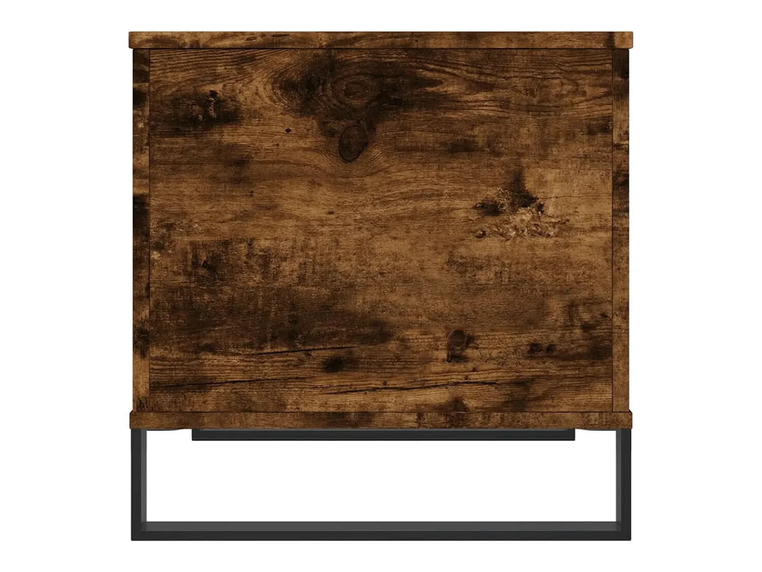Mesa De Centro| Mesa de centro | Mesa de apoio 60x44.5x45 cm derivados madeira carvalho fumado Castanho