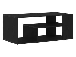 Mesa De Centro| Mesa de centro | Mesa de apoio Carvalho 100x50x40 cm Preto