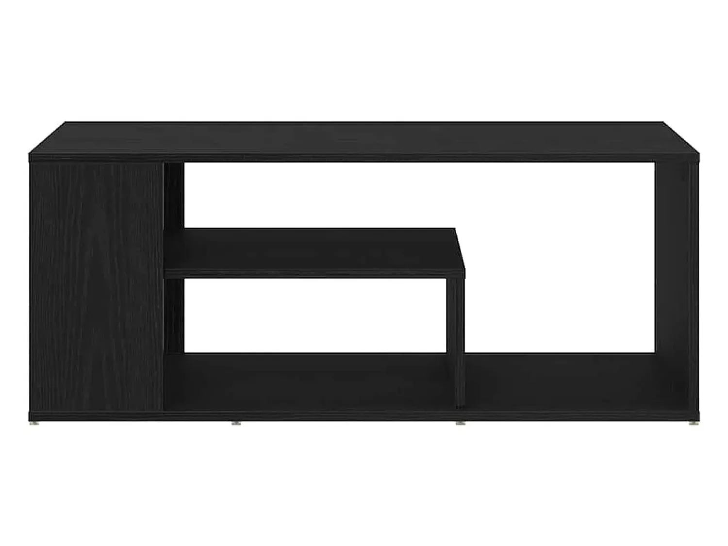 Mesa De Centro| Mesa de centro | Mesa de apoio Carvalho 100x50x40 cm Preto