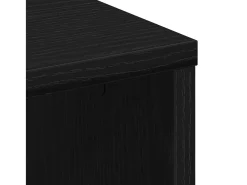 Mesa De Centro| Mesa de centro | Mesa de apoio Carvalho 100x50x40 cm Preto