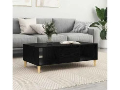 Sale Mesa de centro | Mesa de apoio Carvalho 103.5x60x35 cm Preto