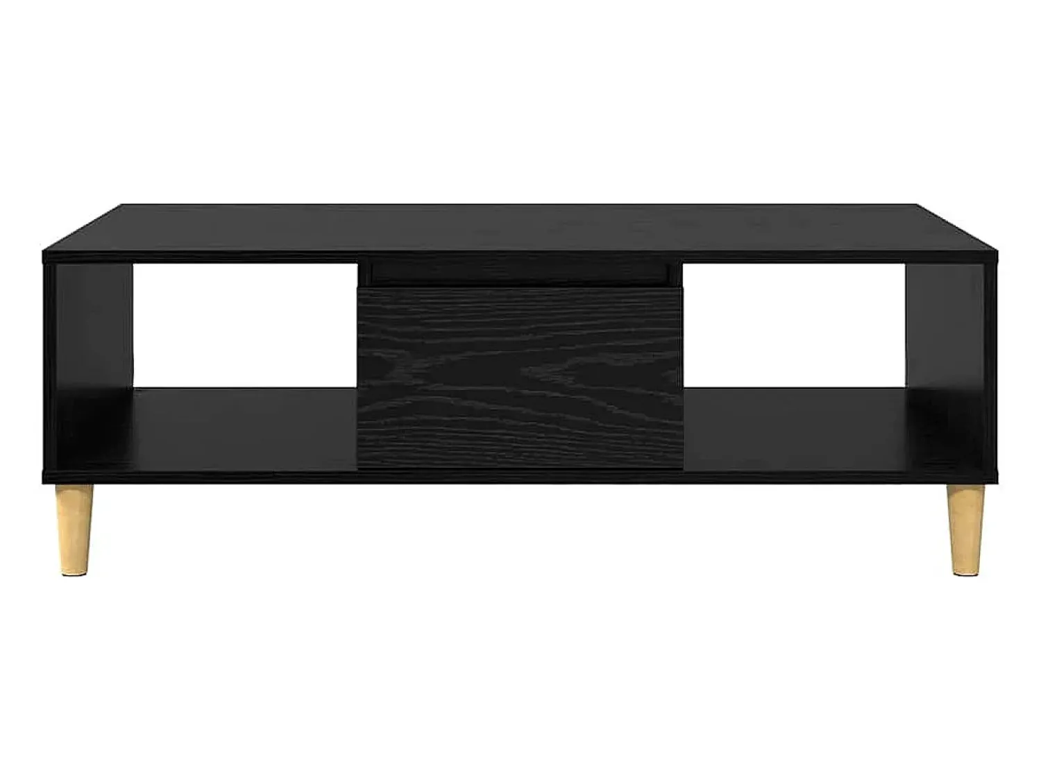 Sale Mesa de centro | Mesa de apoio Carvalho 103.5x60x35 cm Preto