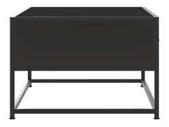 Mesa De Centro* Mesa de centro | Mesa de apoio 100x50x35 cm derivados de madeira/metal Preto