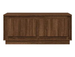 Mesa de centro | Mesa de apoio 102x50x44 cm derivados madeira carvalho^ Mesa De Centro
