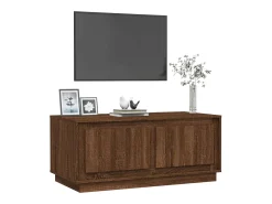 Mesa de centro | Mesa de apoio 102x50x44 cm derivados madeira carvalho^ Mesa De Centro