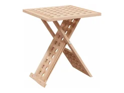 Hot Mesa de centro | Mesa de apoio 33x33x40.5 cm Castanho