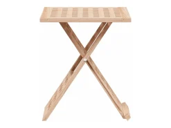 Hot Mesa de centro | Mesa de apoio 33x33x40.5 cm Castanho