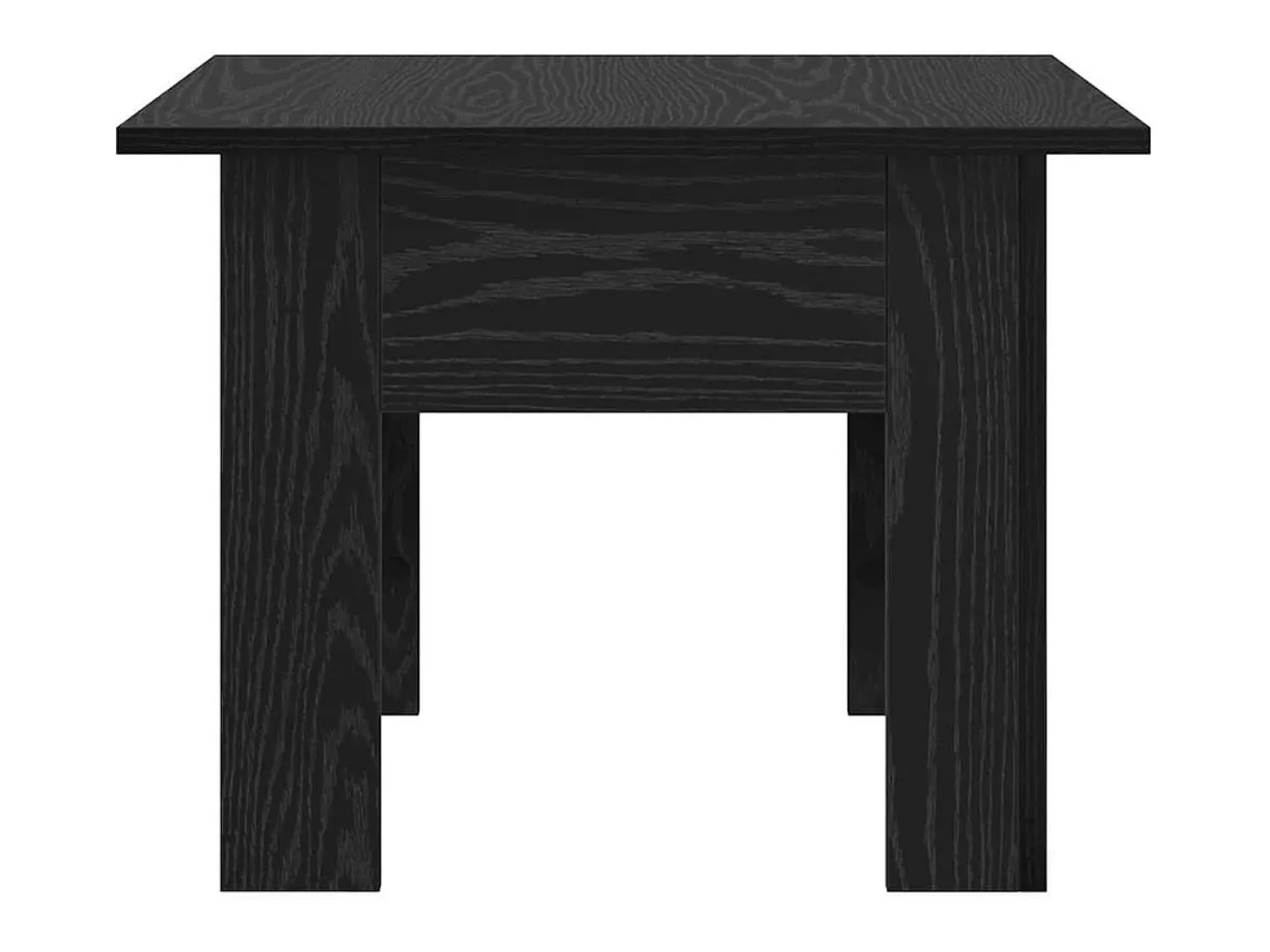 Mesa De Centro* Mesa de centro | Mesa de apoio Carvalho Madeira processada Preto