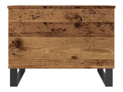 Mesa De Centro* Mesa de centro | Mesa de apoio 60x44.5x45 cm derivados de madeira madeira velha Castanho