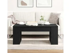 Clearance Mesa de centro | Mesa de apoio Carvalho 102x55x42 cm Preto
