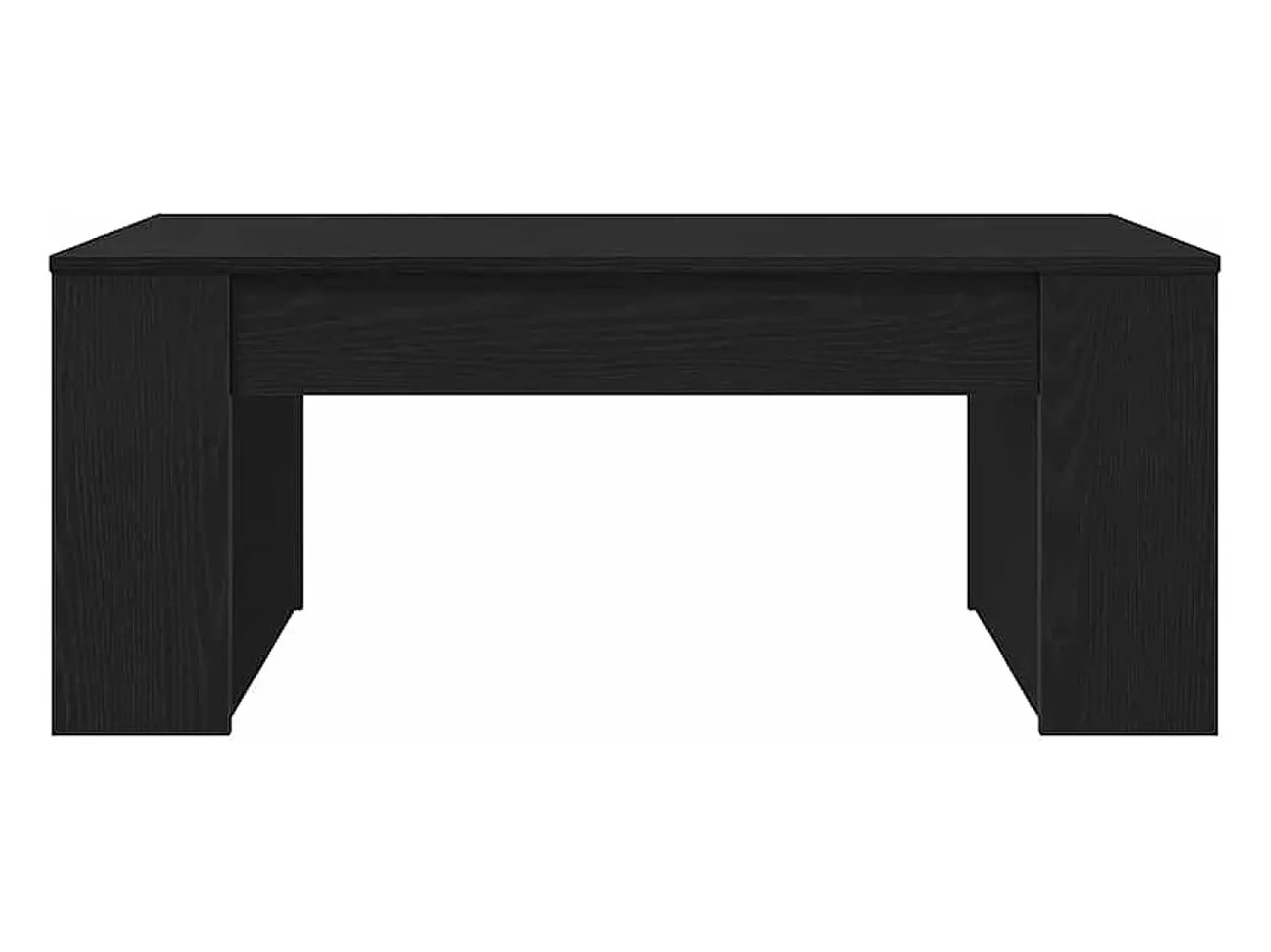 Clearance Mesa de centro | Mesa de apoio Carvalho 102x55x42 cm Preto