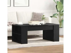 Clearance Mesa de centro | Mesa de apoio Carvalho 102x55x42 cm Preto