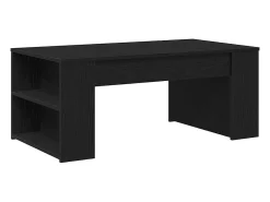 Clearance Mesa de centro | Mesa de apoio Carvalho 102x55x42 cm Preto