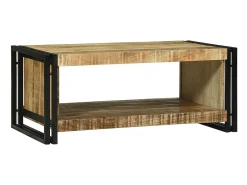 Online Mesa de centro | Mesa de apoio | Mesa de café 90x50x38 cm Castanho