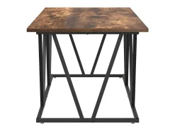 Mesa De Centro| Mesa de centro | Mesa de apoio Carvalho fumado 100x50x40 cm Castanho
