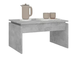 Outlet Mesa de centro | Mesa de apoio 68x50x38 cm derivados madeira cimento Cinzento