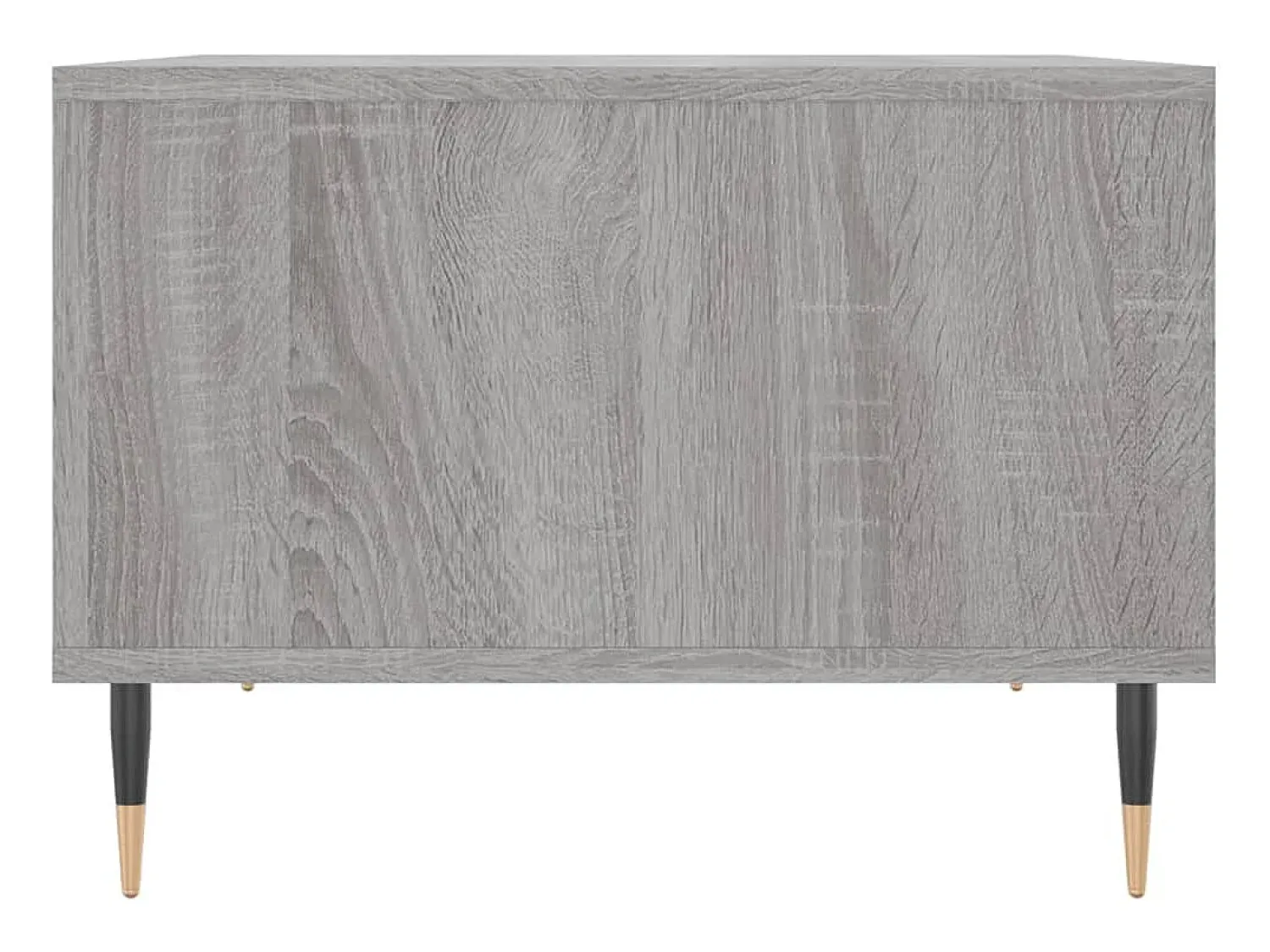 Mesa de centro | Mesa de apoio 60x50x36.5 cm derivados de madeira cinza sonoma^ Mesa De Centro