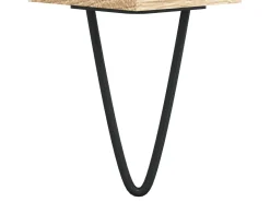 Online Mesa de centro | Mesa de apoio 55x55x36.5 cm derivados madeira carvalho sonoma Castanho