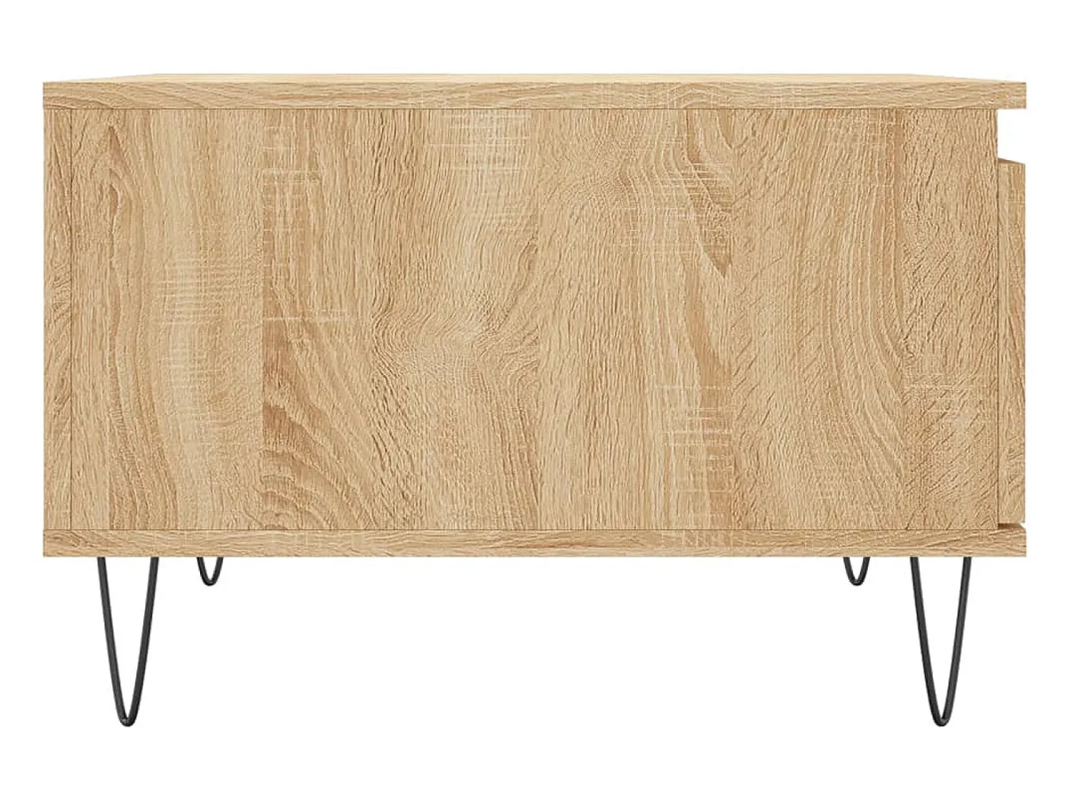 Online Mesa de centro | Mesa de apoio 55x55x36.5 cm derivados madeira carvalho sonoma Castanho
