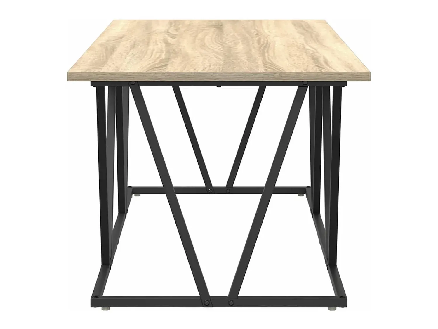 Mesa De Centro| Mesa de centro | Mesa de apoio Carvalho sonoma 100x50x40 cm Castanho