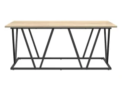 Mesa De Centro| Mesa de centro | Mesa de apoio Carvalho sonoma 100x50x40 cm Castanho