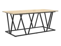 Mesa De Centro| Mesa de centro | Mesa de apoio Carvalho sonoma 100x50x40 cm Castanho