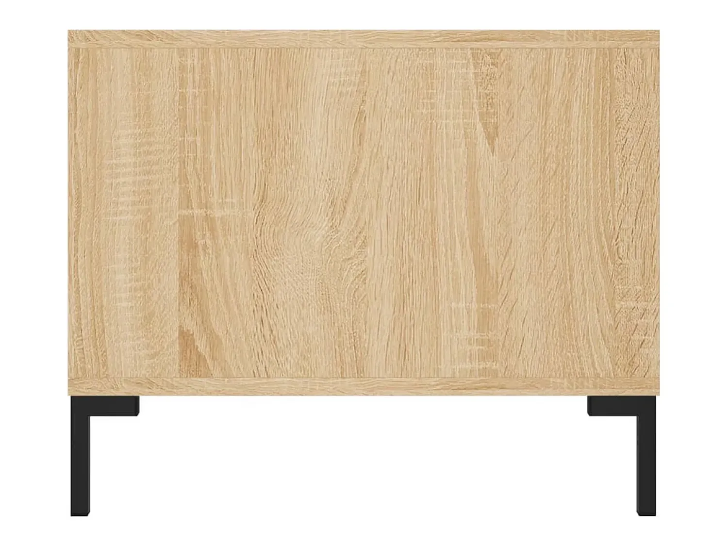New Mesa de centro | Mesa de apoio 102x50x40 derivados de madeira carvalho sonoma Castanho
