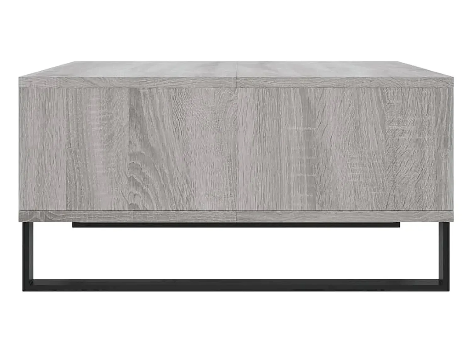 Mesa De Centro* Mesa de centro | Mesa de apoio 60x60x30 cm derivados de madeira sonoma Cinzento
