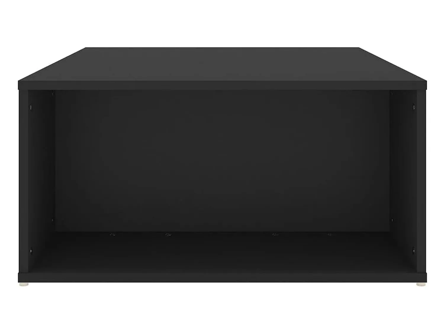 Mesa De Centro* Mesa de centro | Mesa de apoio 90x67x33 cm derivados de madeira Preto