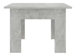 Mesa De Centro| Mesa de centro | Mesa de apoio 100x60x42 cm derivados madeira cimento Cinzento