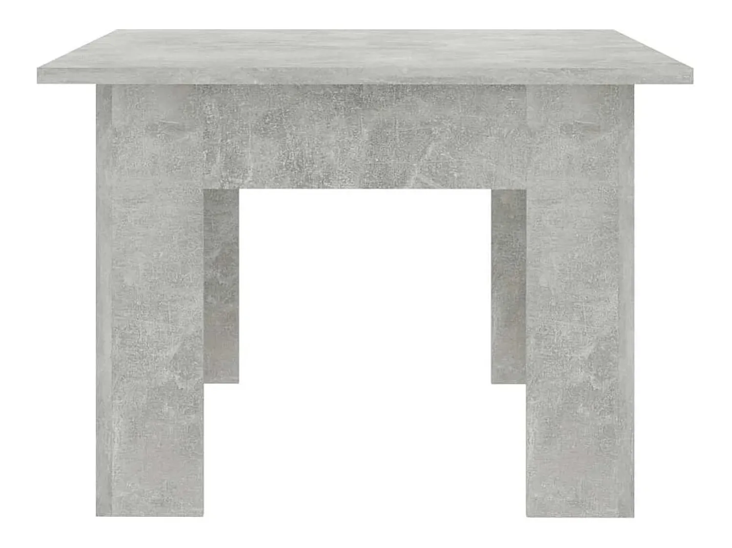 Mesa De Centro| Mesa de centro | Mesa de apoio 100x60x42 cm derivados madeira cimento Cinzento