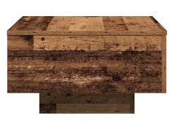Mesa de centro | Mesa de apoio Madeira antiga 55x55x31 cm^ Mesa De Centro