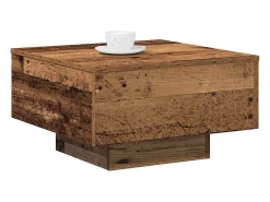Mesa de centro | Mesa de apoio Madeira antiga 55x55x31 cm^ Mesa De Centro