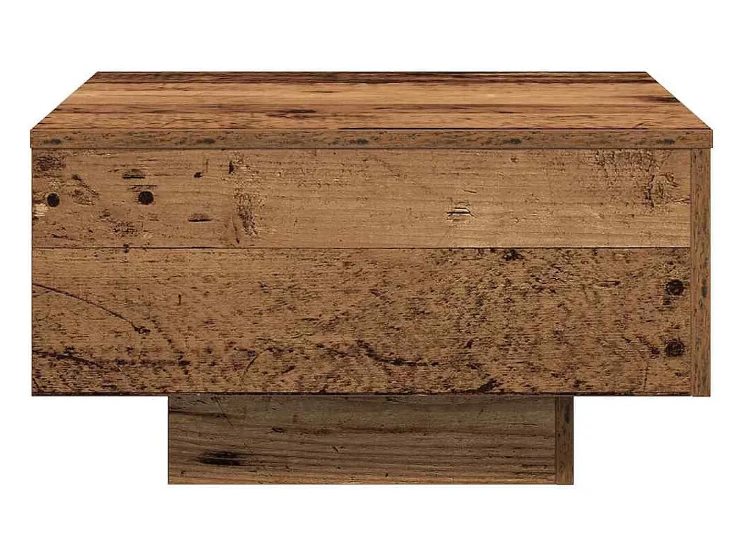 Mesa de centro | Mesa de apoio Madeira antiga 55x55x31 cm^ Mesa De Centro