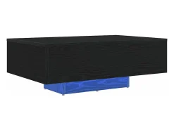 Mesa De Centro| Mesa de centro | Mesa de apoio Carvalho 85x55x31 cm Preto