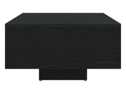 Mesa De Centro| Mesa de centro | Mesa de apoio Carvalho 85x55x31 cm Preto