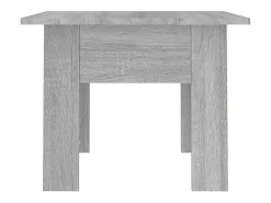 Mesa de centro | Mesa de apoio 55x55x42 cm aglomerado cor sonoma^ Mesa De Centro