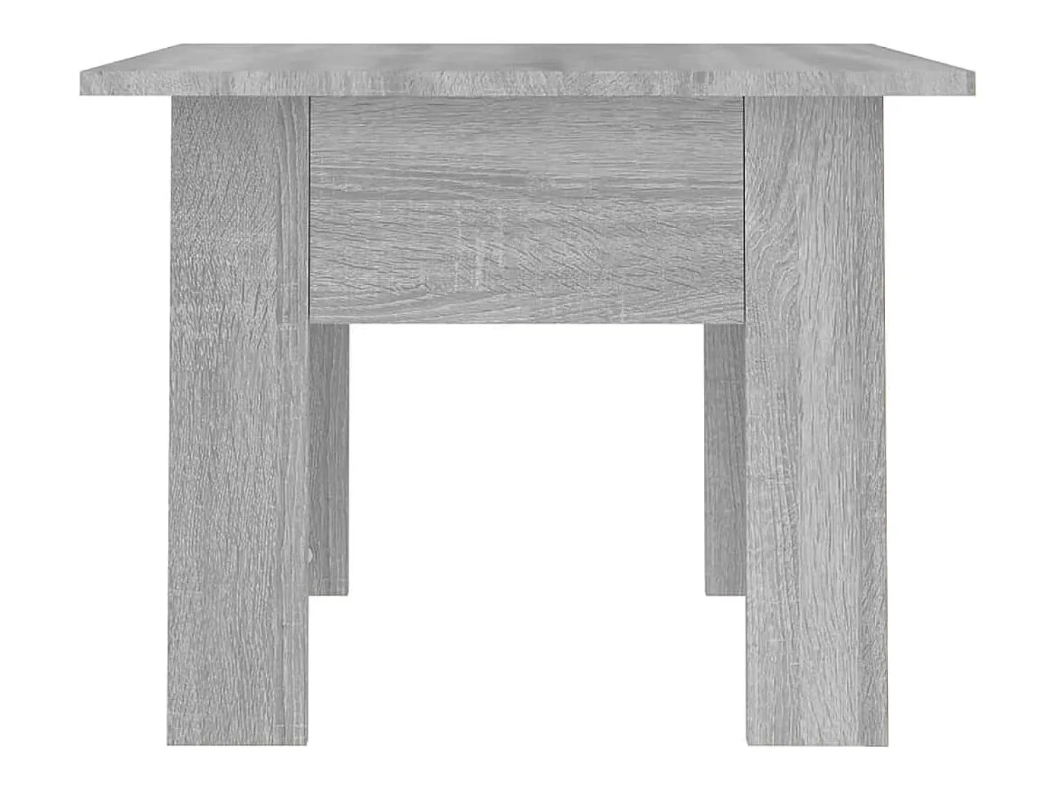 Mesa de centro | Mesa de apoio 55x55x42 cm aglomerado cor sonoma^ Mesa De Centro